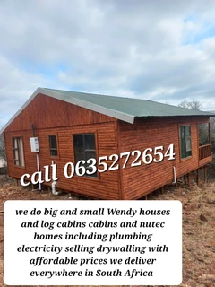 6x8m 7x8m 6x9m log homes project