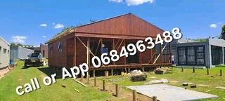 7x7m 6x7m 6x8m log homes for sale