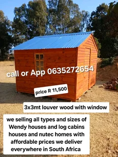 3x4mt 3x3m 4x4m log homes for sale