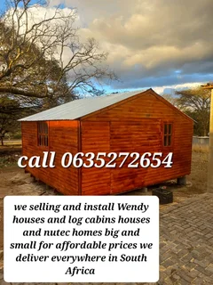 3x4mt 3x3m 2x3m log houses for sale