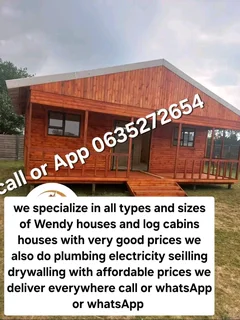 3x4mt 3x3m log homes for sale