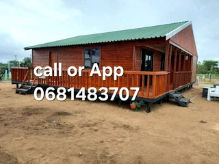 3x6m 4x5m log homes for sale