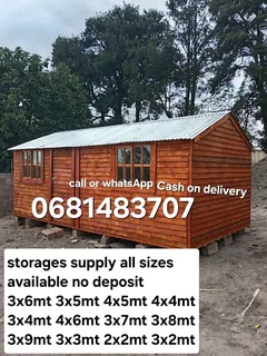 3x6m 3x5m 4x5m 4x4m storages for sale