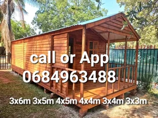 3x6m 3x5m 4x5m 4x4m 3x4m 3x3m log homes for sale