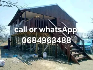 3x6m 3x5m 4x4m log homes for sale