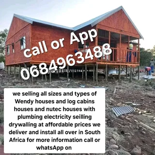 3x6m 3x5m 4x5m 4x4m available log homes for sale