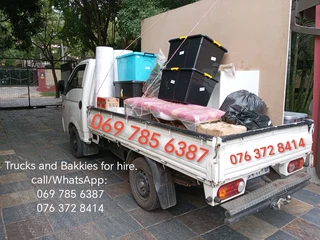 Trucks and Bakkies for hire