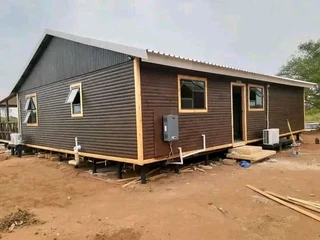 Wendys and log cabin