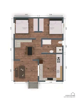 Wendyhouse and log cabin