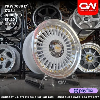 17&#34; ALLOY WHEELS