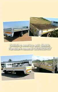 Truck for hire rubble removal furniture removal garden refuse and long distance 0839826457