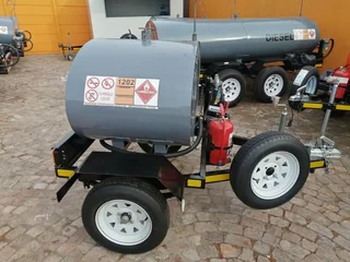 500 Liter Mild Steel Diesel Bowser/ Fuel trailer/ Mini Tanker