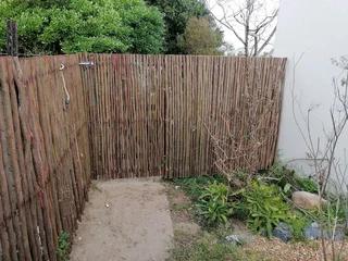 Bamboo and wood fencing