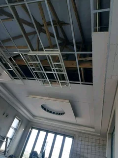 Ceiling and partitions , full skimming