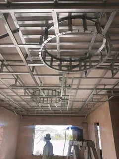 Ceiling and partitions , full skimming