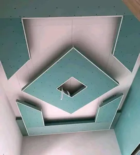 Ceiling and partitions , full skimming