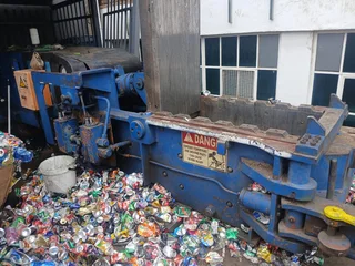 Scrap baler