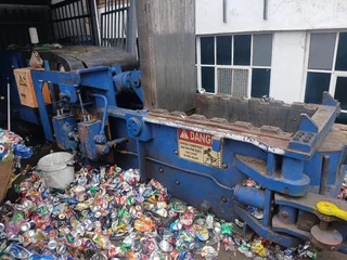 Scrap baler