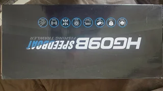 RC Speedboat and fishing trailer with line release. Brand new. Still sealed in original packaging.