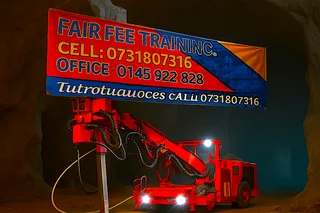 RDO, Competent B, Drill rig, LHD, UV, Roof bolter, Shift boss, Winch, underground dump truck school