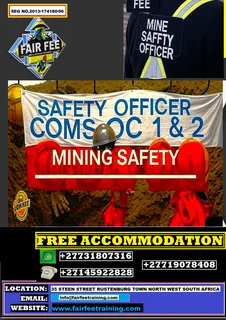 Mining courses, Diesel mechanics NQF level4, Mine team leader, Mine Environmental supervisor school