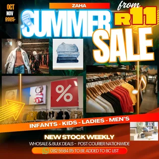 Wholesale clothing dealer