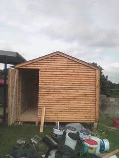 Wendy houses. Log cabins. Nutec cabins