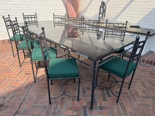 Outdoor Wrought Iron Patio Set R12500