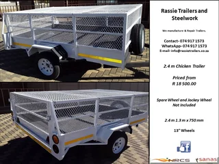 Chicken Trailer NRCS approved