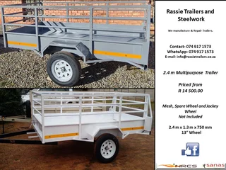 2.4 m Multipurpose Trailer NRCS approved