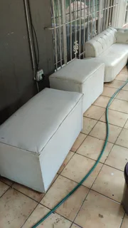 White couch set for functions