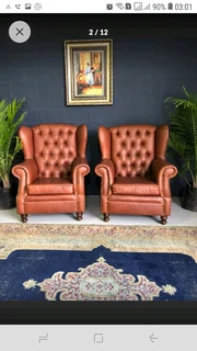 Modern wingback chairs