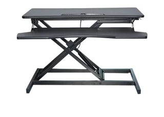 BezosMax Height Adjustable Standing Desk&Keyboard TrayErgonomic Workstation