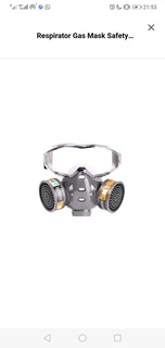 Respirator Gas Mask Safety Chemical Anti-Dust Filter