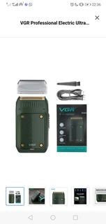 VGR Professional Electric Ultra Thin Rechargeable Shaver Beard Trimmer-G