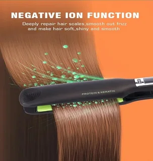 Enzo Hair Straightener with LED display &amp; Intelligent Temp control