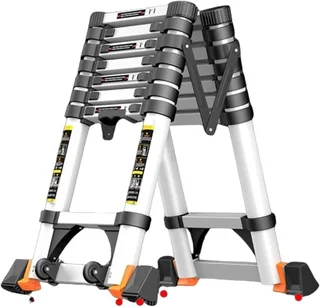 Classladder Folding Aluminium Telescopic Step Ladder Multi-Purpose