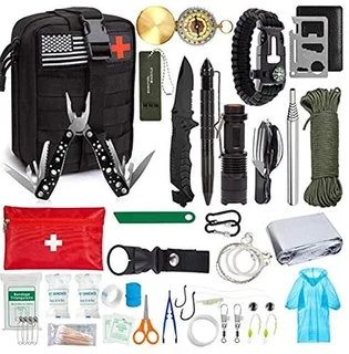 39 Pcs Multi-Function Camping/Survival Kit