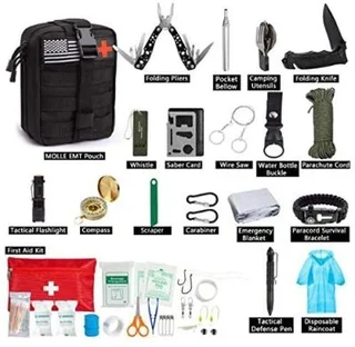 39 Pcs Multi-Function Camping/Survival Kit
