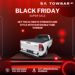 Black Friday : Double Tube Towbar