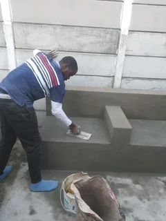 We do plumbing house maintenance, painting, building and renovation, tiling and roofing