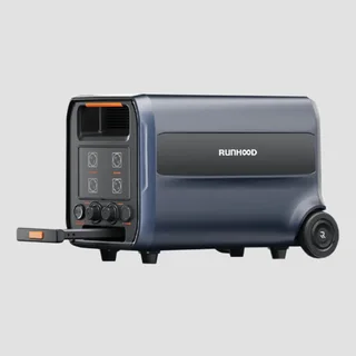 Runhood F2400 Power Station &#43; 2X Voltofy Flexo Pads Combo Deal