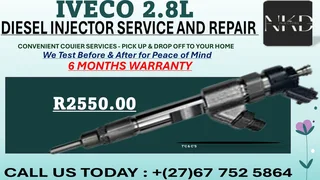 Iveco 2.8L Diesel Injectors On Repair