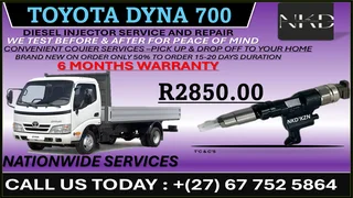 Toyota Dyna 700 Truck Diesel Fuel Injectors