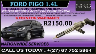 Ford Figo 1.4L Diesel Fuel Injectors
