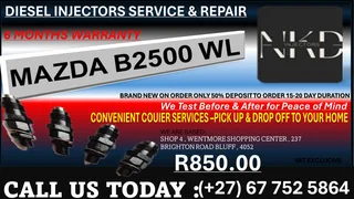 Mazda B2500 WL (Mechanical )Diesel Fuel Injectors