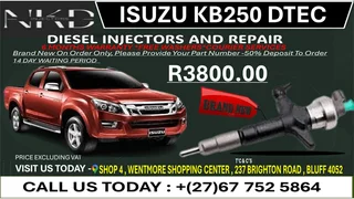 Isuzu KB250 DTEC(BRAND NEW) Diesel Fuel Injectors