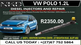Vw Polo 1.2L Bluemotion Diesel Fuel Injectors