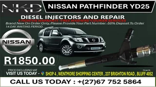 Nissan Pathfinder yd25 Diesel Fuel Injectors