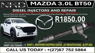 Mazda 3.0L BT50 Diesel Fuel Injectors